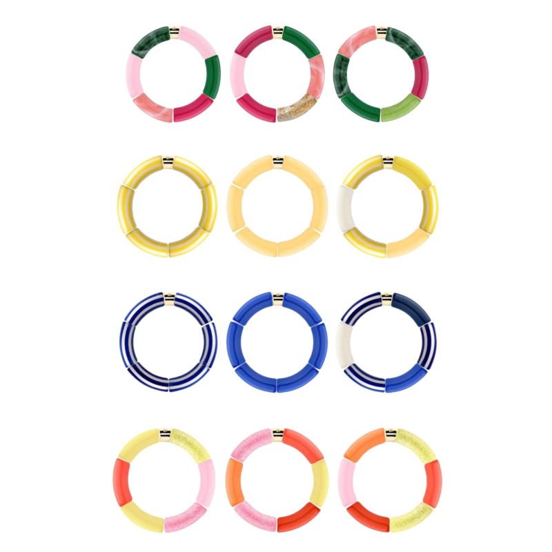Bracelet PIPOCA PARABAYA Coloré Femme en Perles