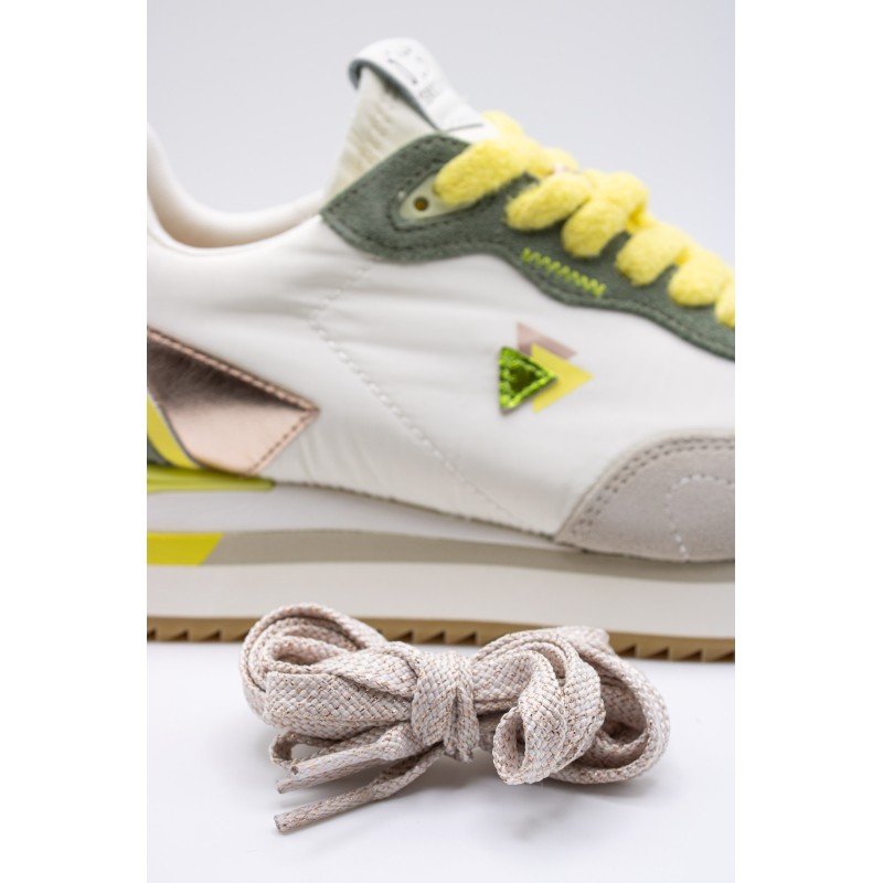0-105 Lenox Foam – Baskets femme vert et jaune