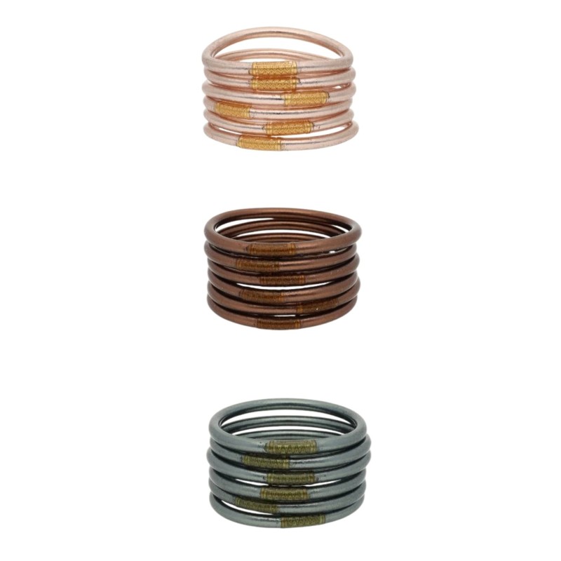 Jonc Mantra Sérénité Kumali | Bracelet Porte-Bonheur