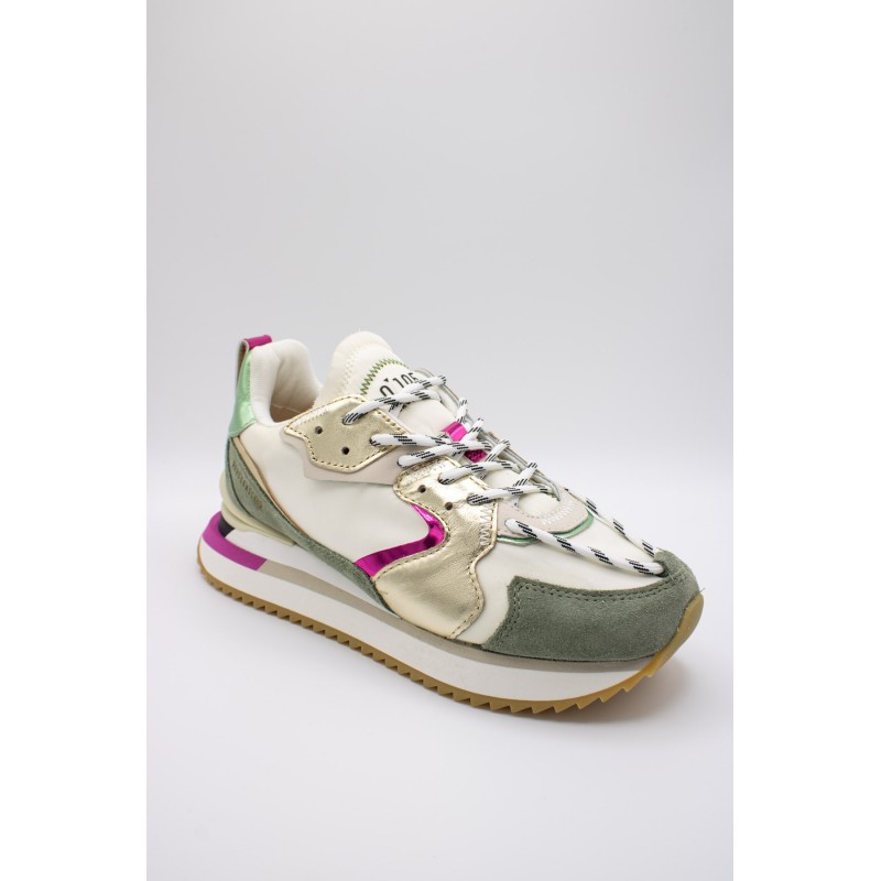 0-105 Trek Up Cool – Baskets femme kaki modernes