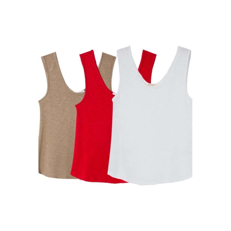 Débardeur Sonoma en coton - AMERICAN VINTAGE Femme