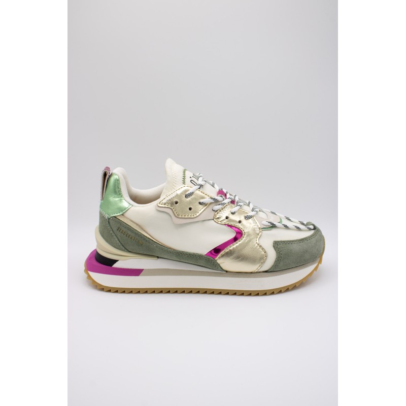 0-105 Trek Up Cool – Baskets femme kaki modernes