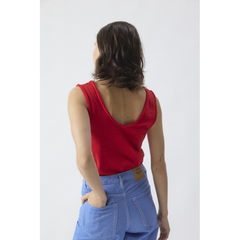 Débardeur Sonoma en coton - AMERICAN VINTAGE Femme