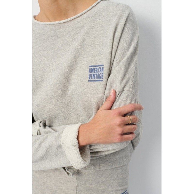 Sweat American Vintage Zofbay ZOF03B Femme Oversize