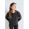 T-shirt manches longues carbone Ypawood - AMERICAN VINTAGE Femme
