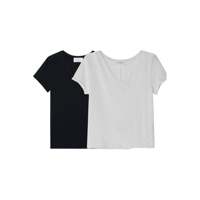 T-shirt American Vintage Sonoma Femme Col V