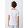 T-shirt American Vintage Sonoma Femme Col V