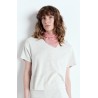 T-shirt American Vintage Ypawood Gris Chiné Femme
