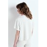 T-shirt American Vintage Ypawood Gris Chiné Femme
