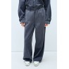 Pantalon American Vintage Jazy Carbone Femme