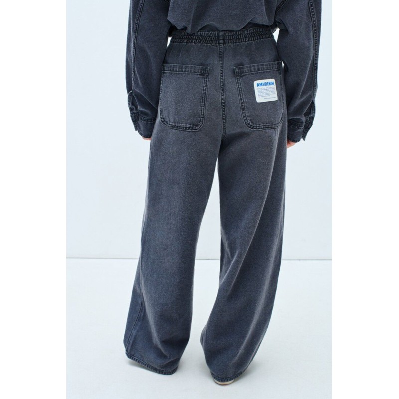 Pantalon American Vintage Jazy Carbone Femme
