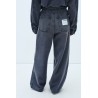 Pantalon American Vintage Jazy Carbone Femme