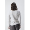 T-shirt Sonoma Femme Manches Longues Col U | American Vintage