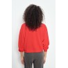 T-shirt Sonoma SON02IGE26 Ample Femme Col Rond | American Vintage