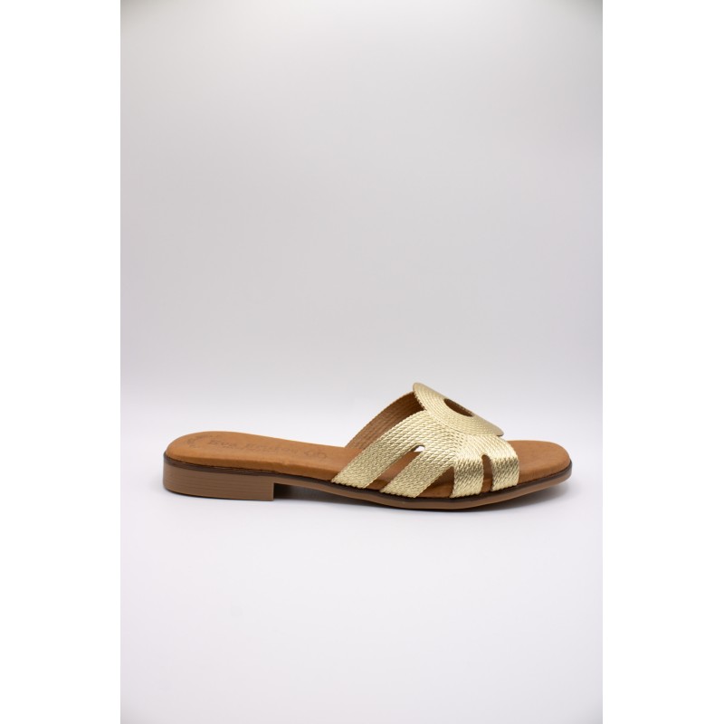 Mules cuir femme Eva Frutos confortables et élégantes