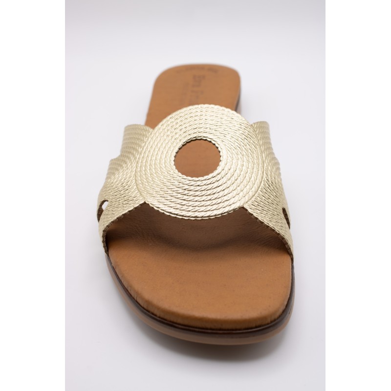 Mules cuir femme Eva Frutos confortables et élégantes