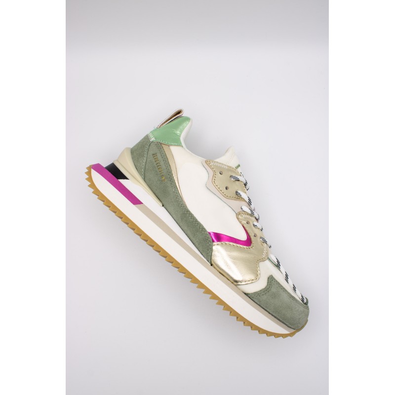 0-105 Trek Up Cool – Baskets femme kaki modernes