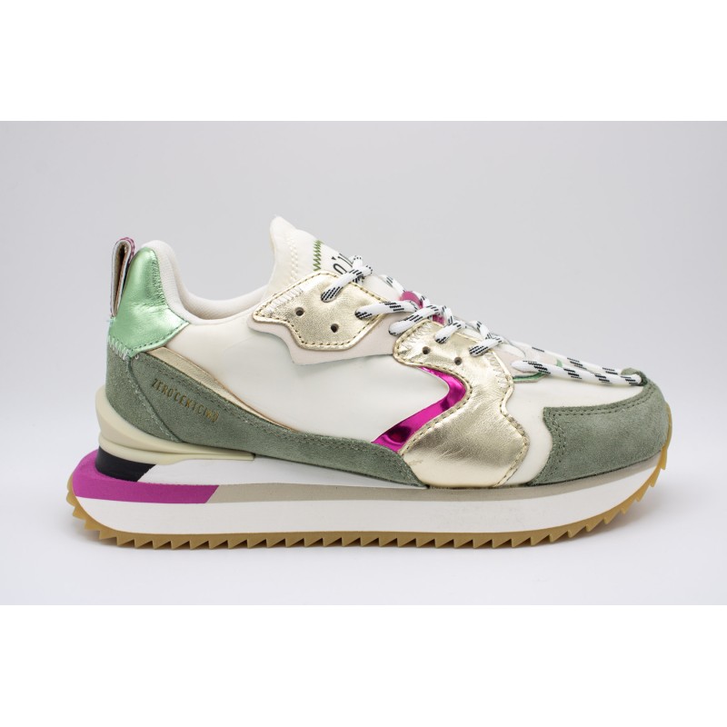 0-105 Trek Up Cool – Baskets femme kaki modernes