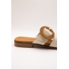 Mules écru cuir femme confort | Eva Frutos