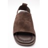 Sandales cuir suédé brun femme SD2906CH | Vanessa Wu