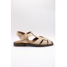 Sandales meduses cloutées beiges femme SD2907BG | Vanessa Wu