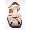 Sandales meduses cloutées beiges femme SD2907BG | Vanessa Wu
