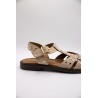 Sandales meduses cloutées beiges femme SD2907BG | Vanessa Wu