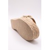 Sandales Eva Frutos 722 dorées style spartiate femme