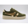 Grandslam pearl kaki et or - Basket Gola Femme
