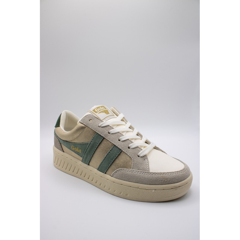 Baskets Gola Superslam Blaze femme bleu, or et vert – Confort & amorti