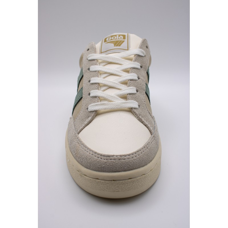 Baskets Gola Superslam Blaze femme bleu, or et vert – Confort & amorti