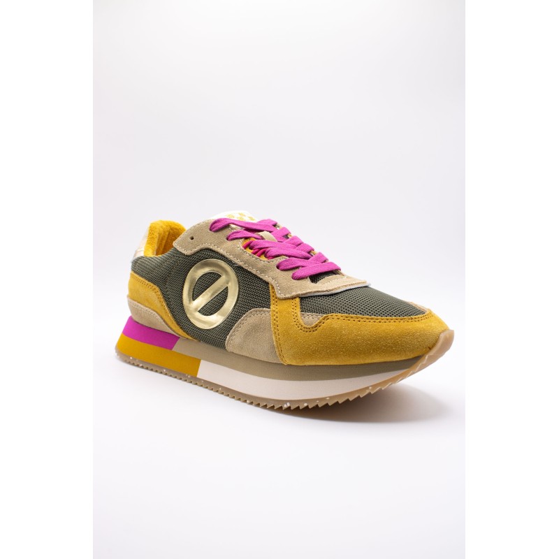 Baskets Mia Jogger olive/sable/maïs - NO NAME Femme