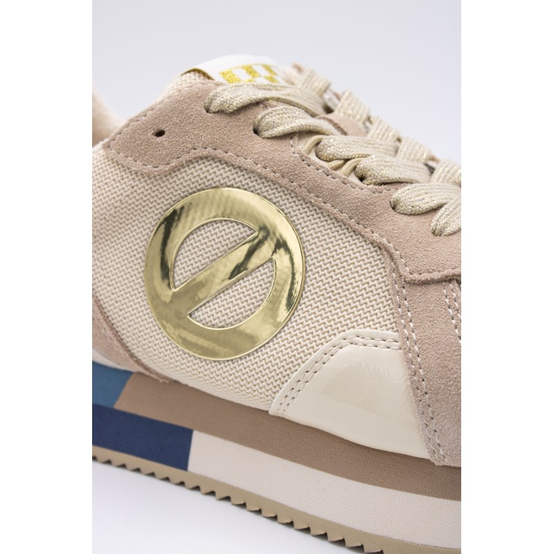 Baskets Mia Jogger bleu/beige - NO NAME Femme