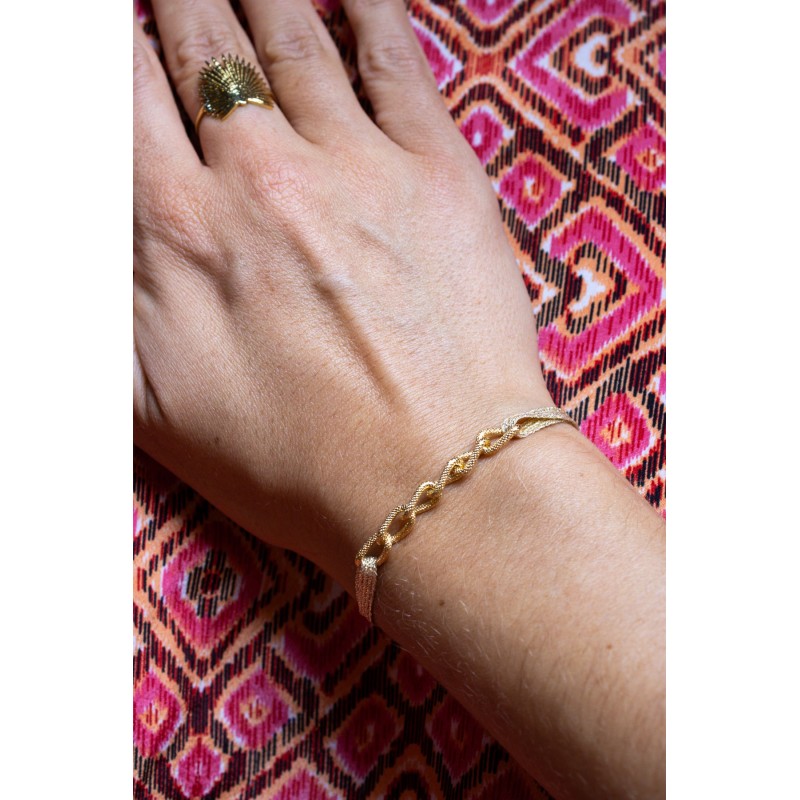 Bracelet ROMA plaqué or | Bijoux femme GUILA PARIS