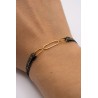 Bracelet ALMA plaqué or | Bracelet femme GUILA PARIS