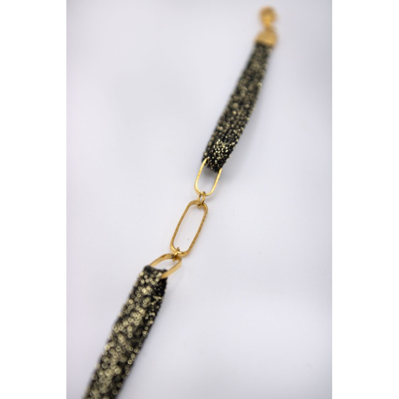 Bracelet ALMA plaqué or | Bracelet femme GUILA PARIS