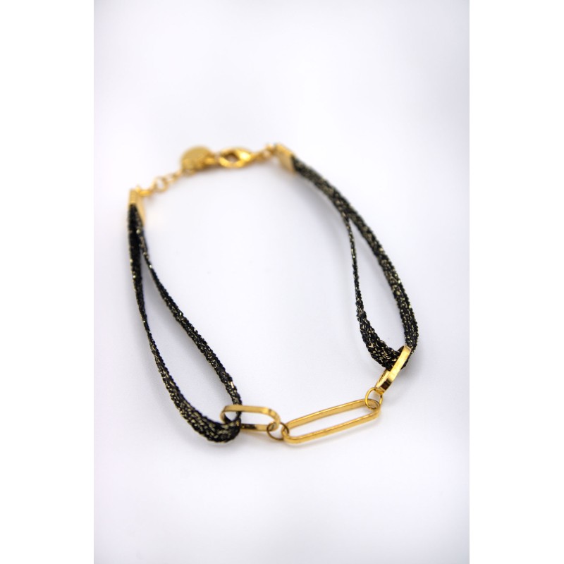 Bracelet ALMA plaqué or | Bracelet femme GUILA PARIS