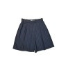 Bermuda à pinces rayé bleu marine PLEASE Femme D0LDDFU000