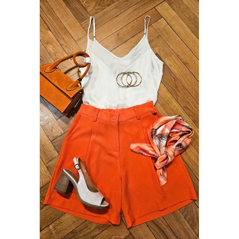 Short long City en crêpe Pako Litto Femme SH3478