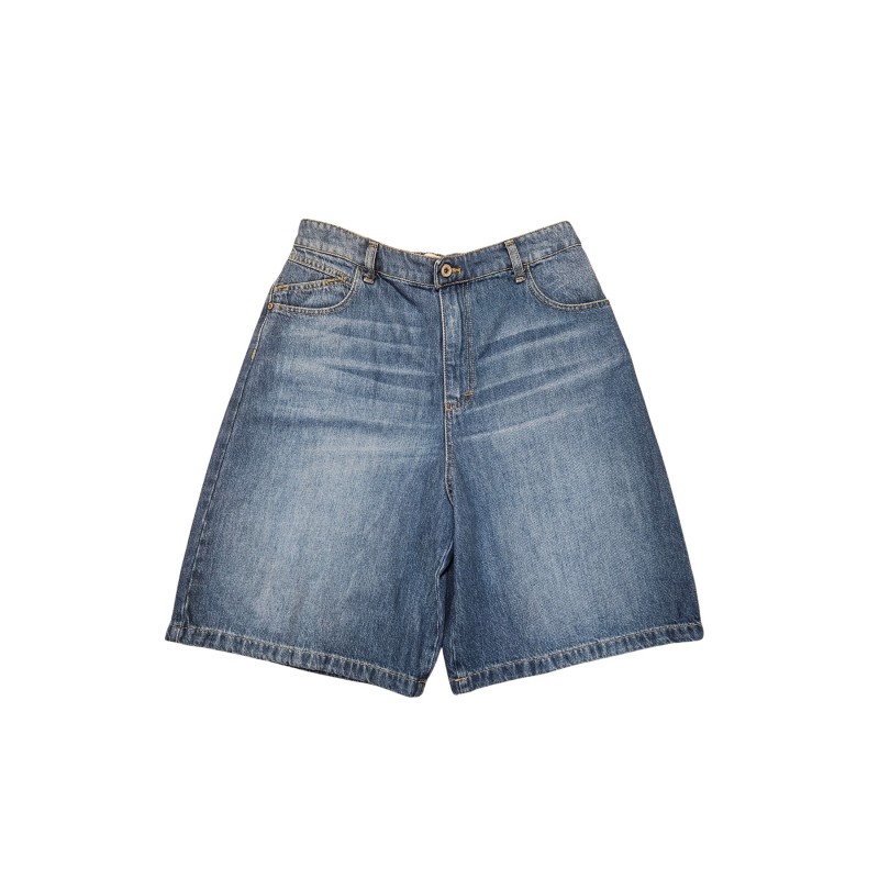 Bermuda jean léger PLEASE Femme D0M0CQZCDR bleu