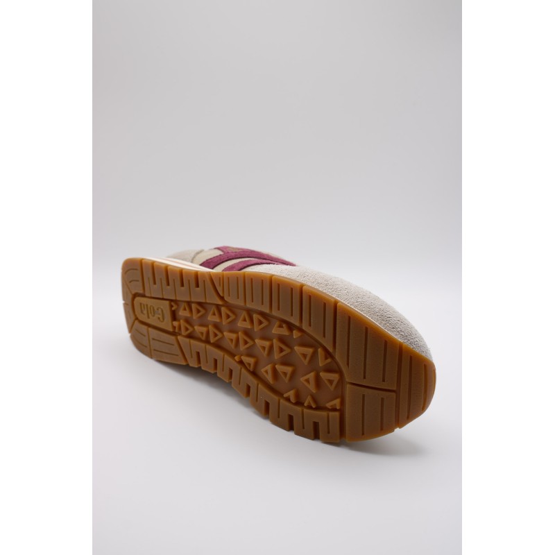 Gola Daytona Blaze femme – Baskets or cerise beige