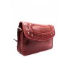 Sac cuir rouge effet croco MAYLI4682 CHARLAY STONE