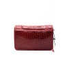Sac cuir rouge effet croco MAYLI4682 CHARLAY STONE