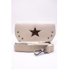 Sac cuir blanc femme ALICE HE899 CHARLAY STONE