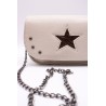 Sac cuir blanc femme ALICE HE899 CHARLAY STONE