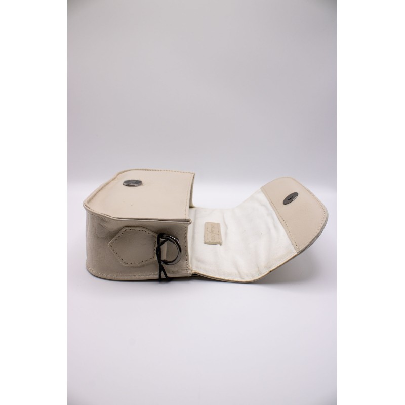 Sac cuir blanc femme ALICE HE899 CHARLAY STONE