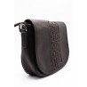 Sac cuir marron LOU5004 CHARLAY STONE