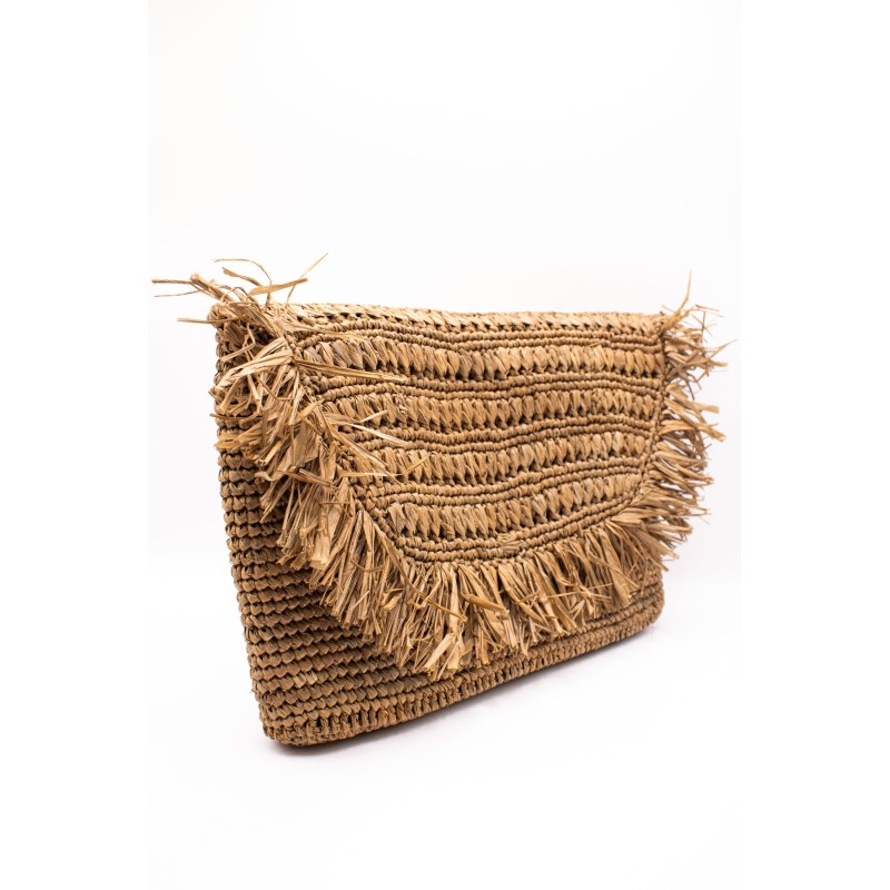 Sac raphia naturel ALBA fait main NATURELLEMENT