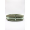 Petit sac à main en cuir vert amande | Femme