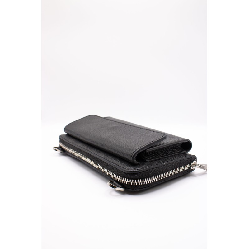 Portefeuille porte téléphone cuir Marlon Italie